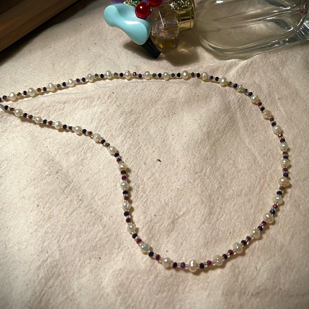 Self-Made Peral Necklace